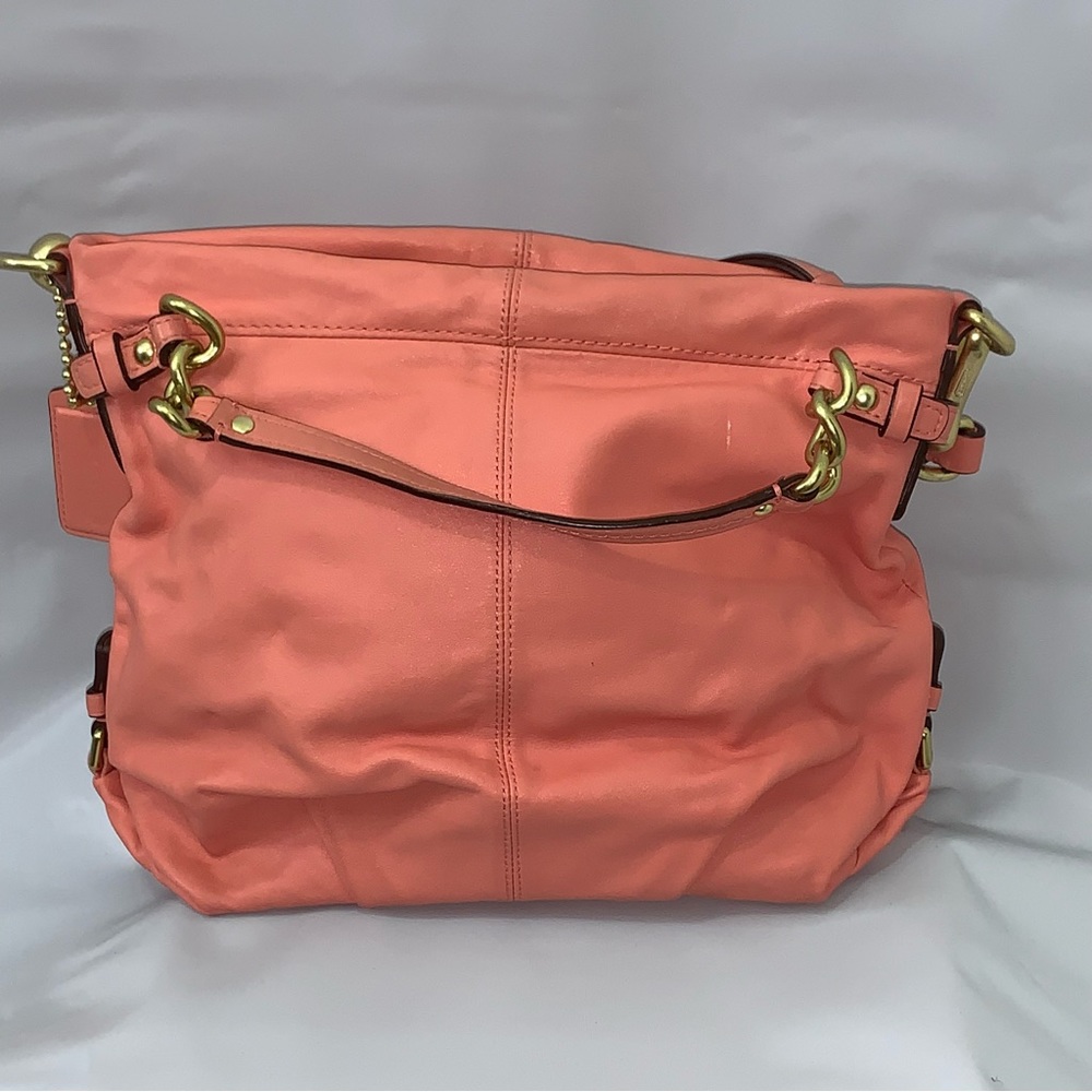 Peach Coach Bag